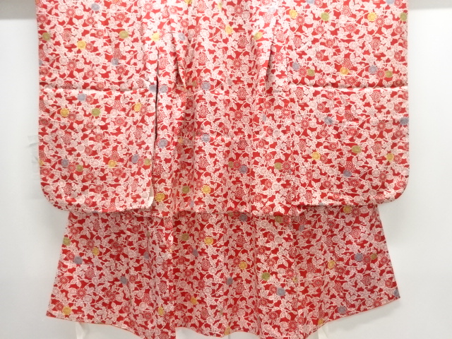 JAPANESE KIMONO / CHILDRENS KIMONO / CHRYSANTHEMUM PATTERN